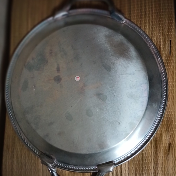 F.B. Rodgers Vintage Silver Serving Tray - Picture 4 of 5